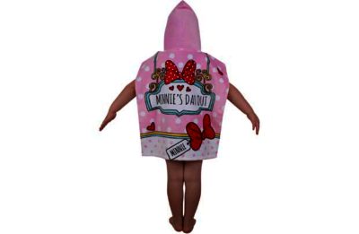 Disney Minnie Mouse Cafe Hooded Poncho Disney Minnie Mouse Cafe Hooded Poncho